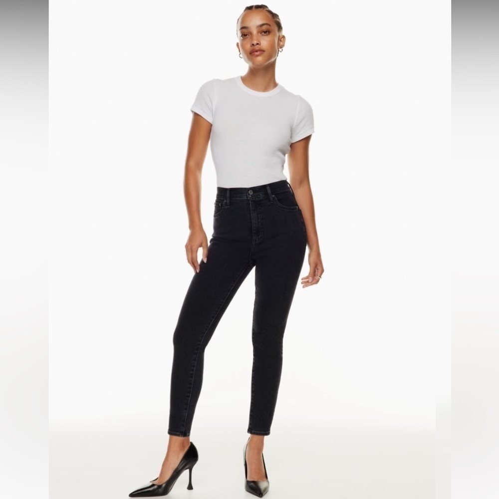 Aritzia Denim Forum The Lola high rise skinny size 25